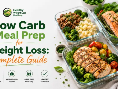 Low Carb Meal Prep for Weight Loss: Complete Guide
