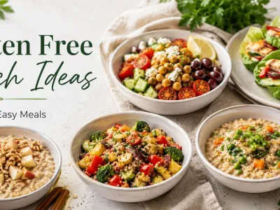 7 Healthy Gluten Free Lunch Ideas (+ 2 Easy Instant Oats Recipes)