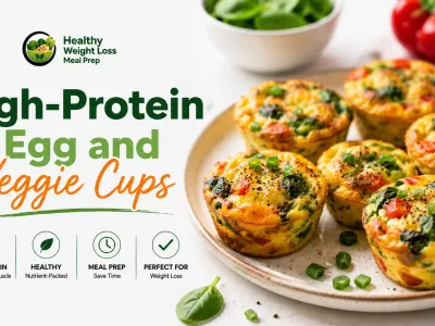 Gluten Free Breakfast Meal Prep Ideas: High-Protein Egg and Veggie Cups