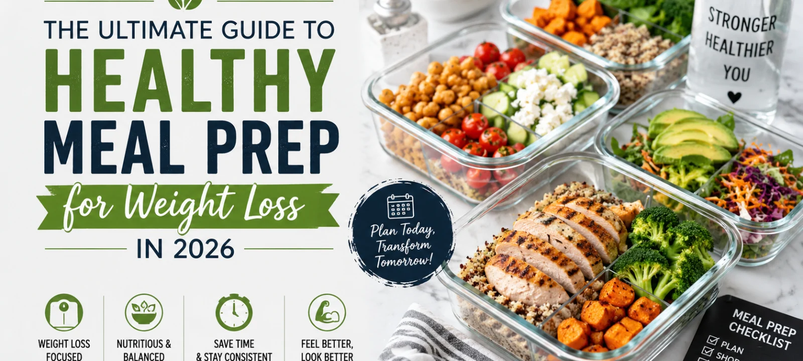 Healthy Meal Prep for Weight Loss: Complete Guide