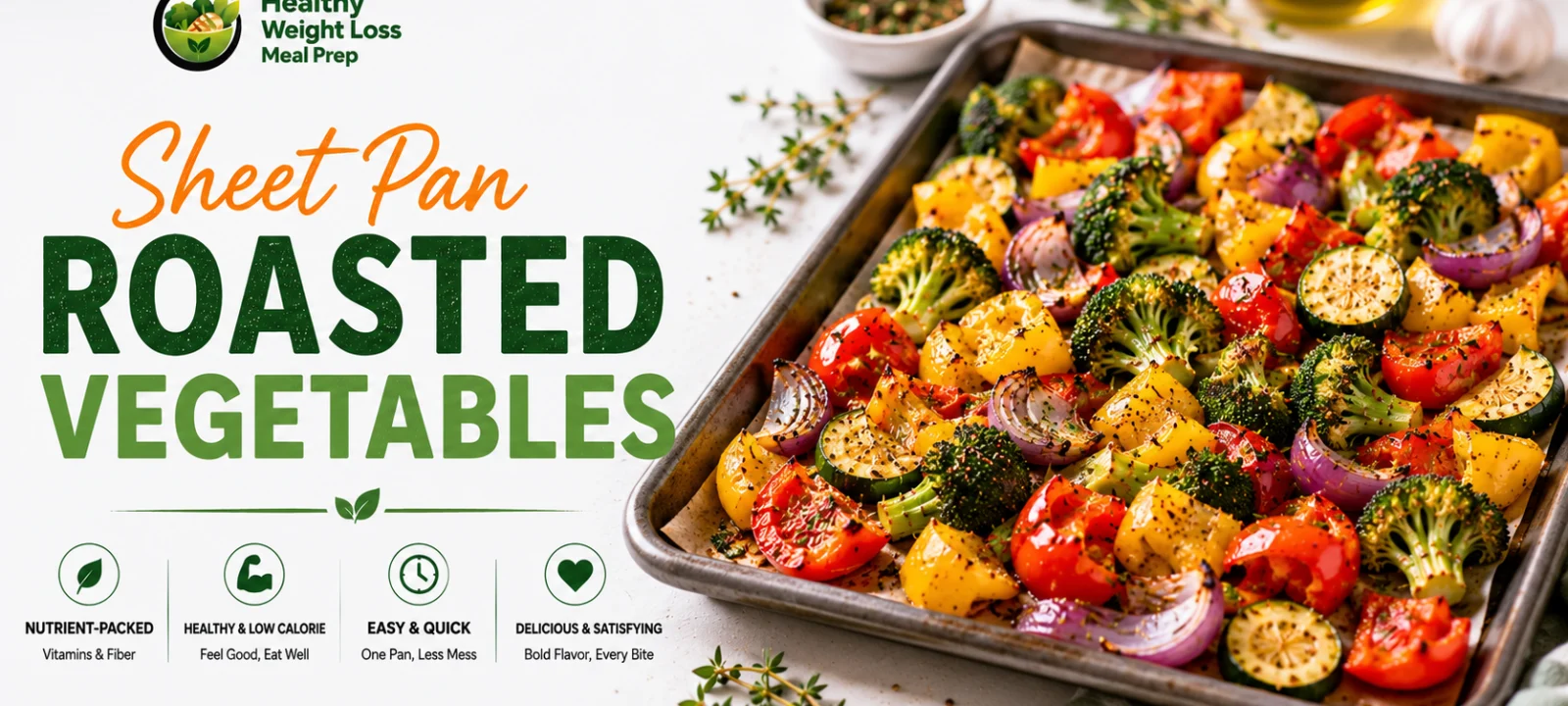 Sheet Pan Roasted Vegetables — The Ultimate Meal Prep Side