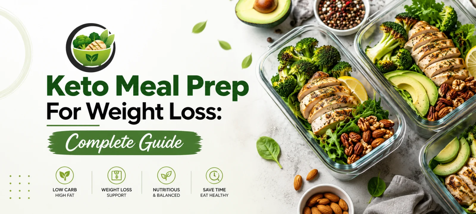 Keto Meal Prep For Weight Loss: Complete Guide featured