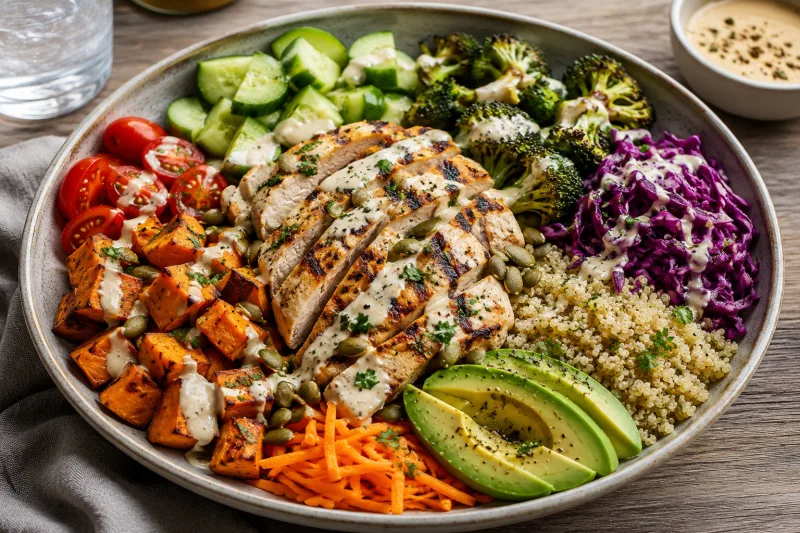 Healthy meal prep