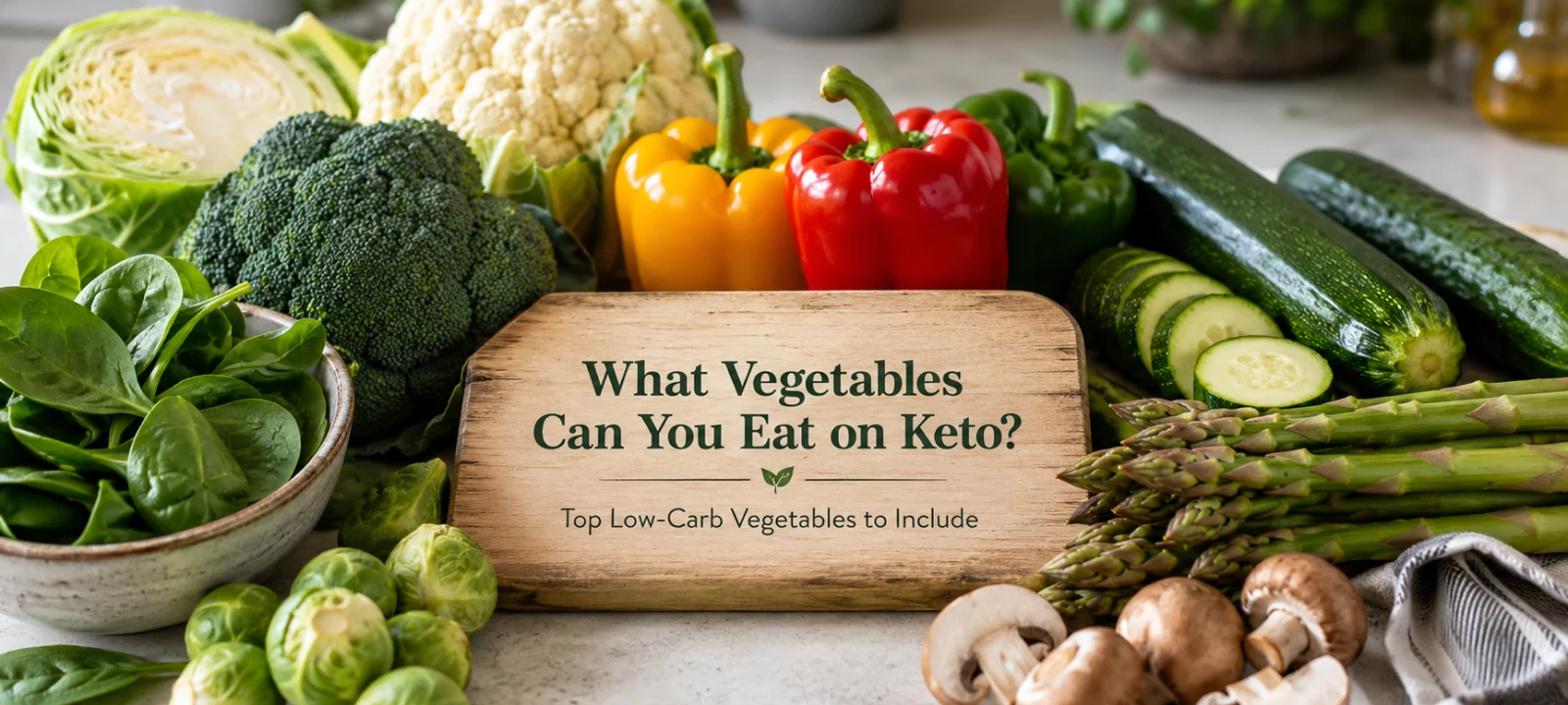 what vegetables can you eat on keto