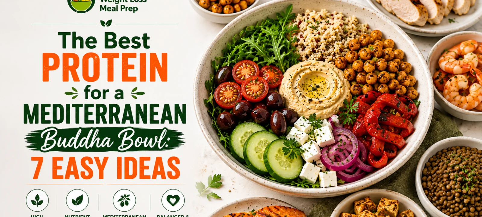 The Best Protein for a Mediterranean Buddha Bowl: 7 Easy Ideas